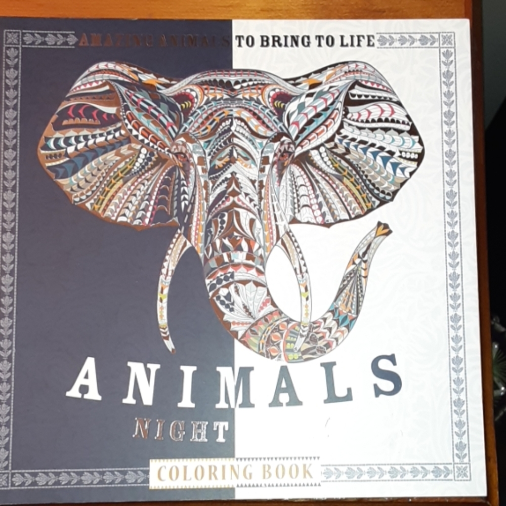Adult coloring book